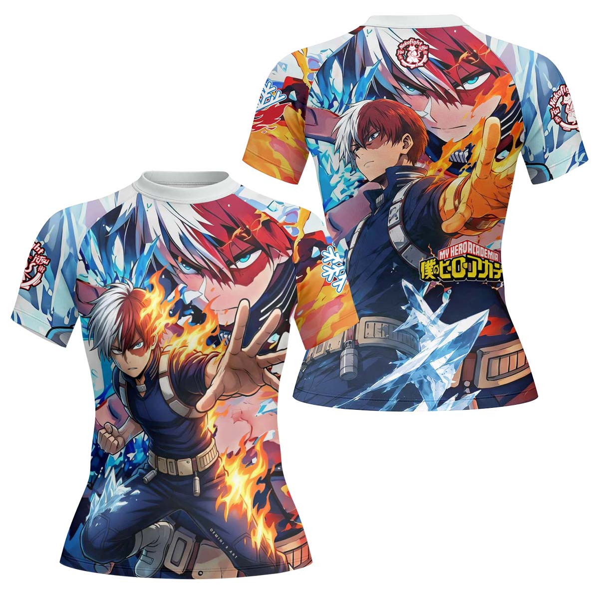  My Hero Academia Todoroki Rash Guard