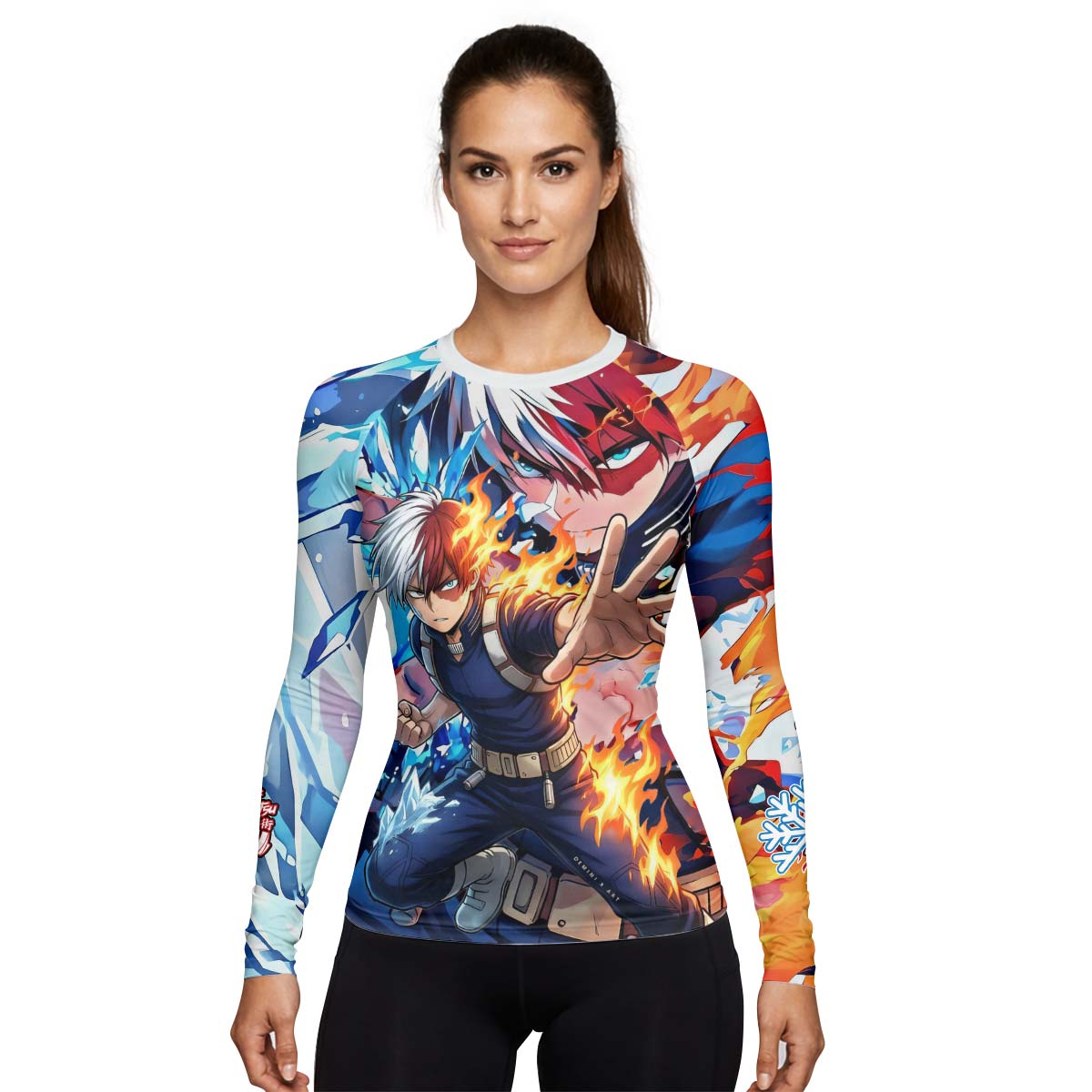  My Hero Academia Todoroki Rash Guard