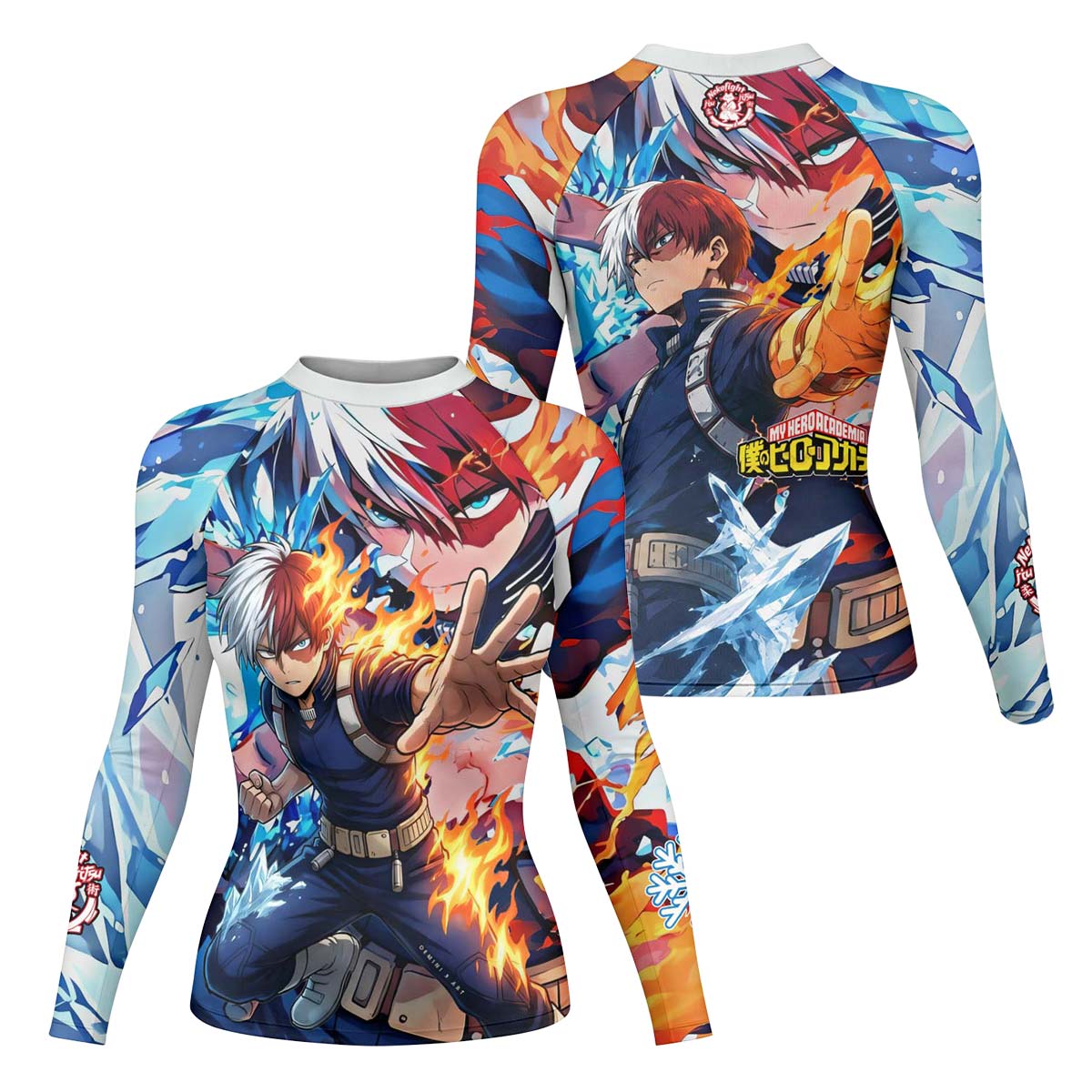  My Hero Academia Todoroki Rash Guard
