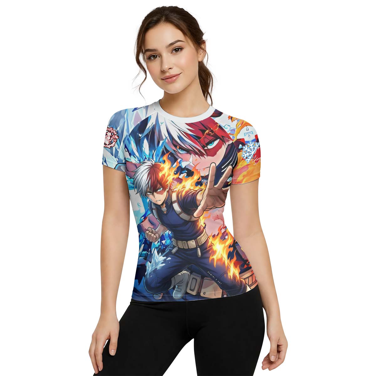  My Hero Academia Todoroki Rash Guard