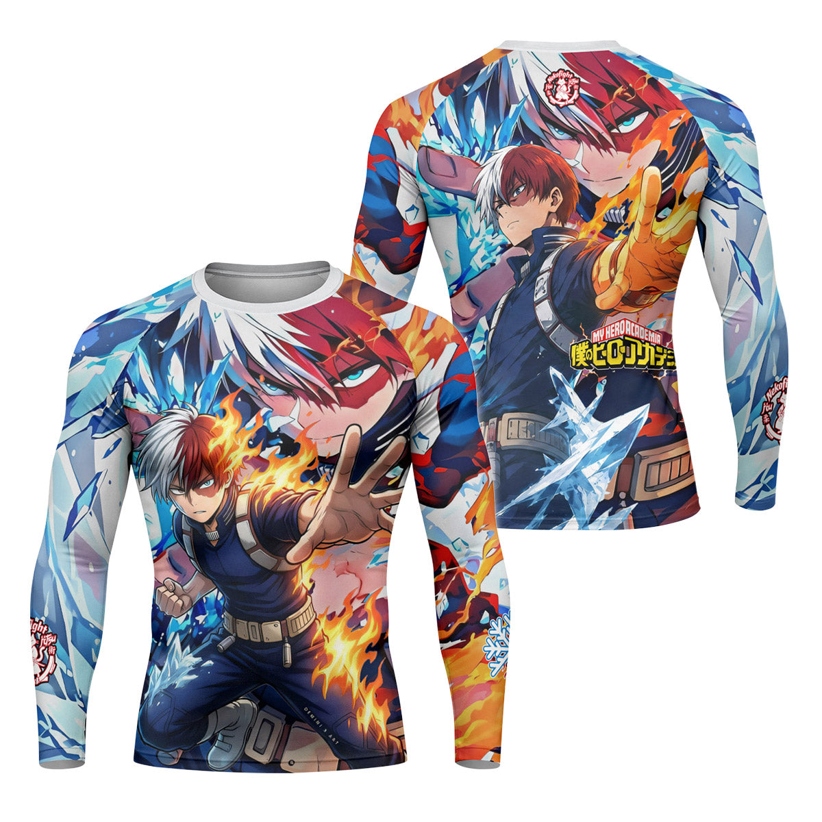  My Hero Academia Todoroki Rash Guard