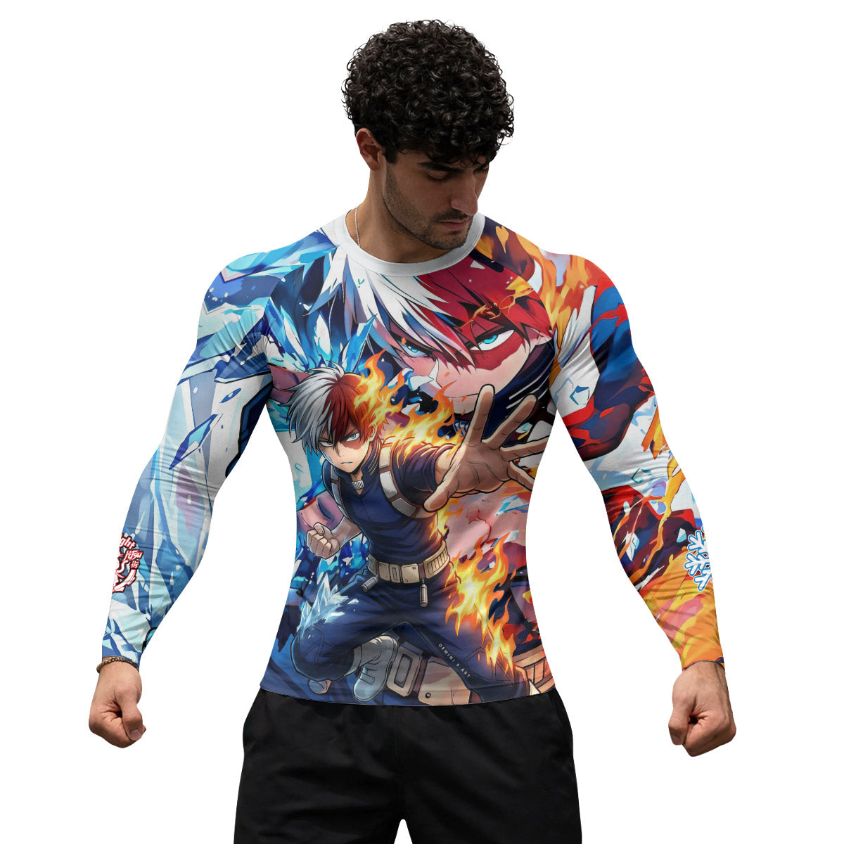  My Hero Academia Todoroki Rash Guard