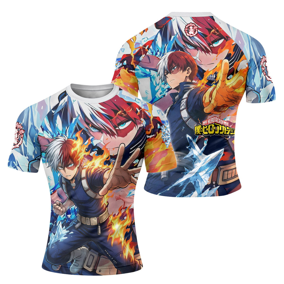  My Hero Academia Todoroki Rash Guard