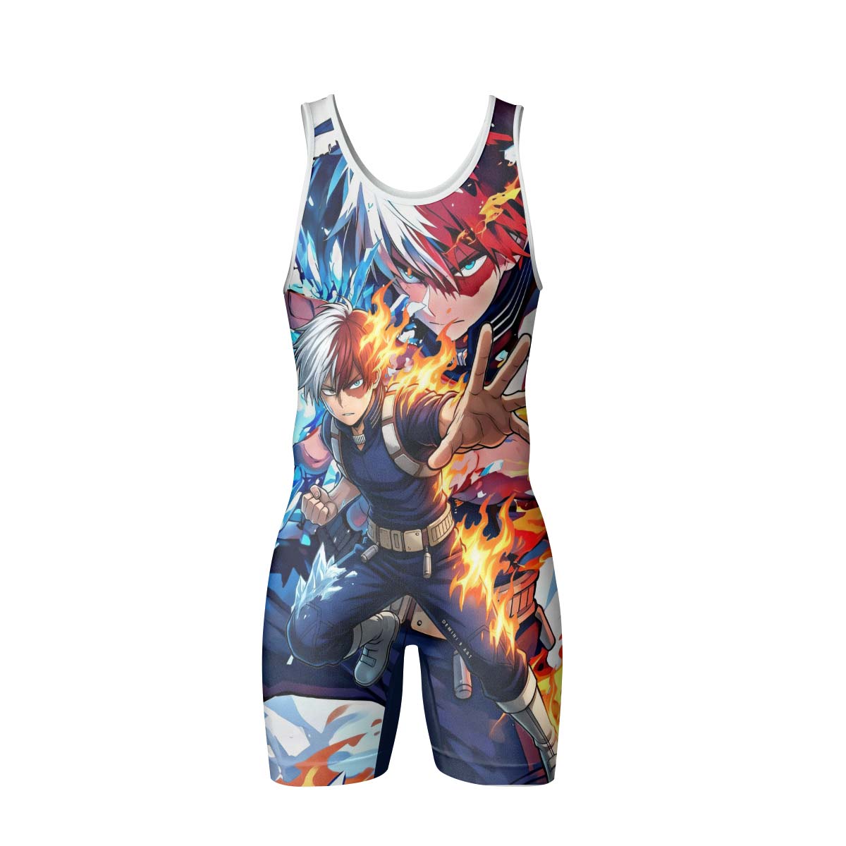  My Hero Academia Todoroki Wrestling Singlet