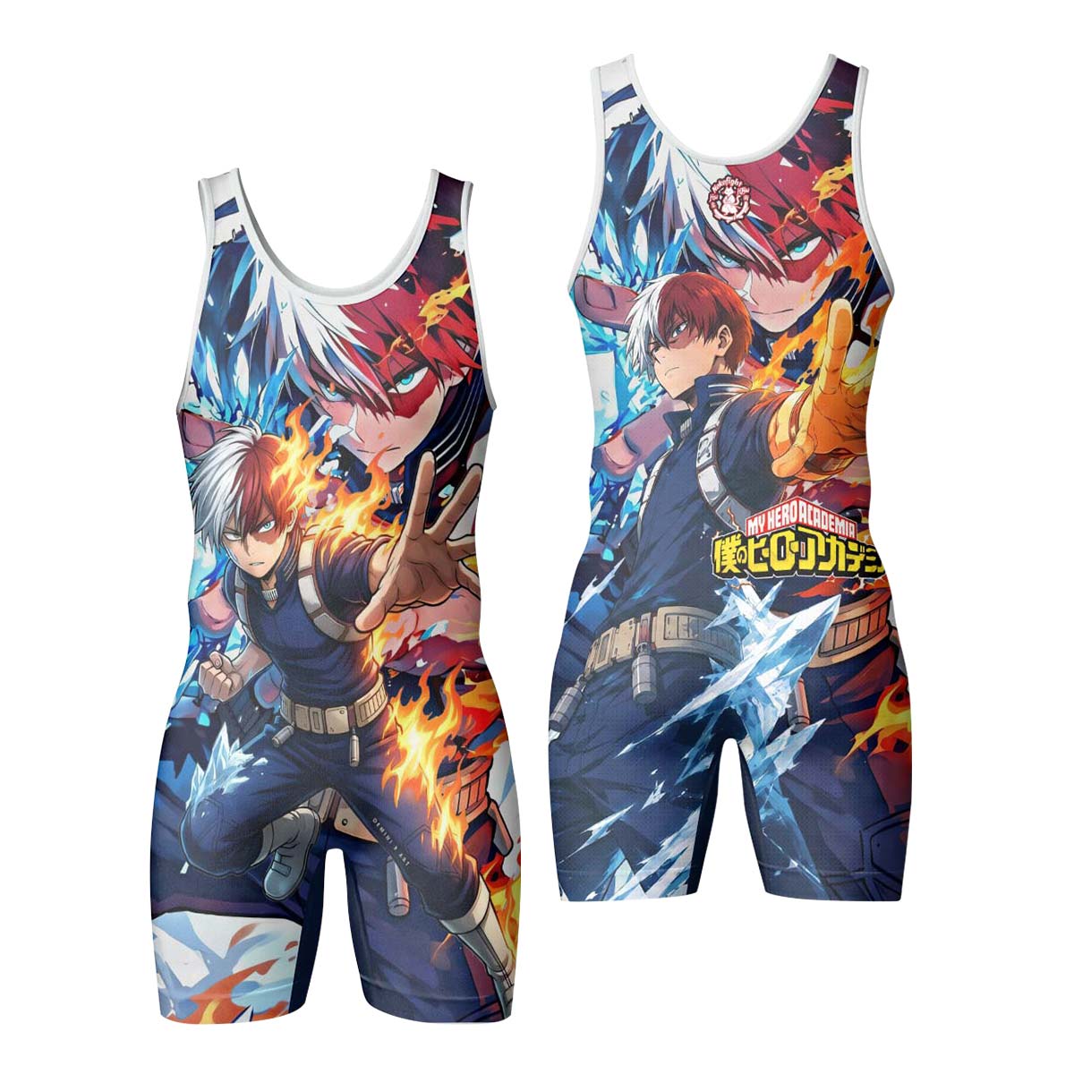  My Hero Academia Todoroki Wrestling Singlet