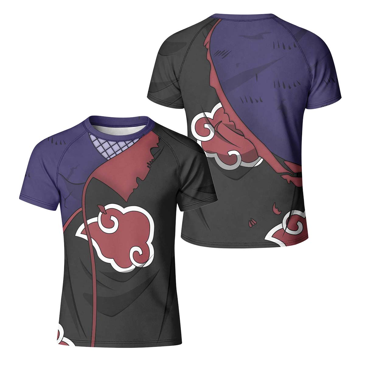 Naruto Akatsuki Uchiha Itachi Kid Rash Guard