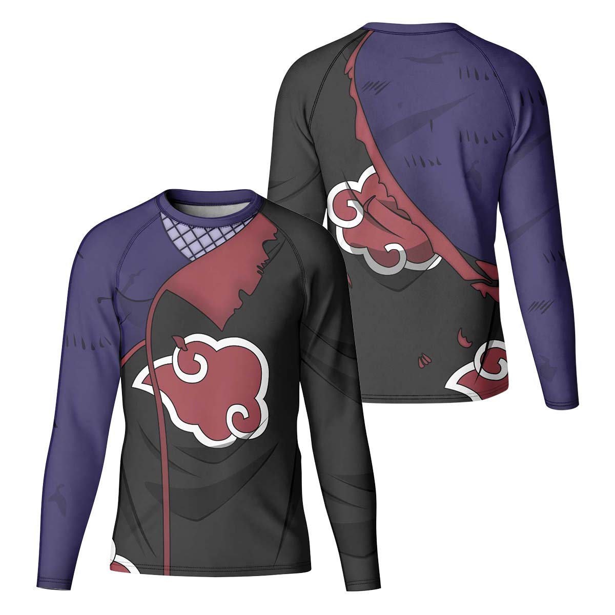 Naruto Akatsuki Uchiha Itachi Kid Rash Guard