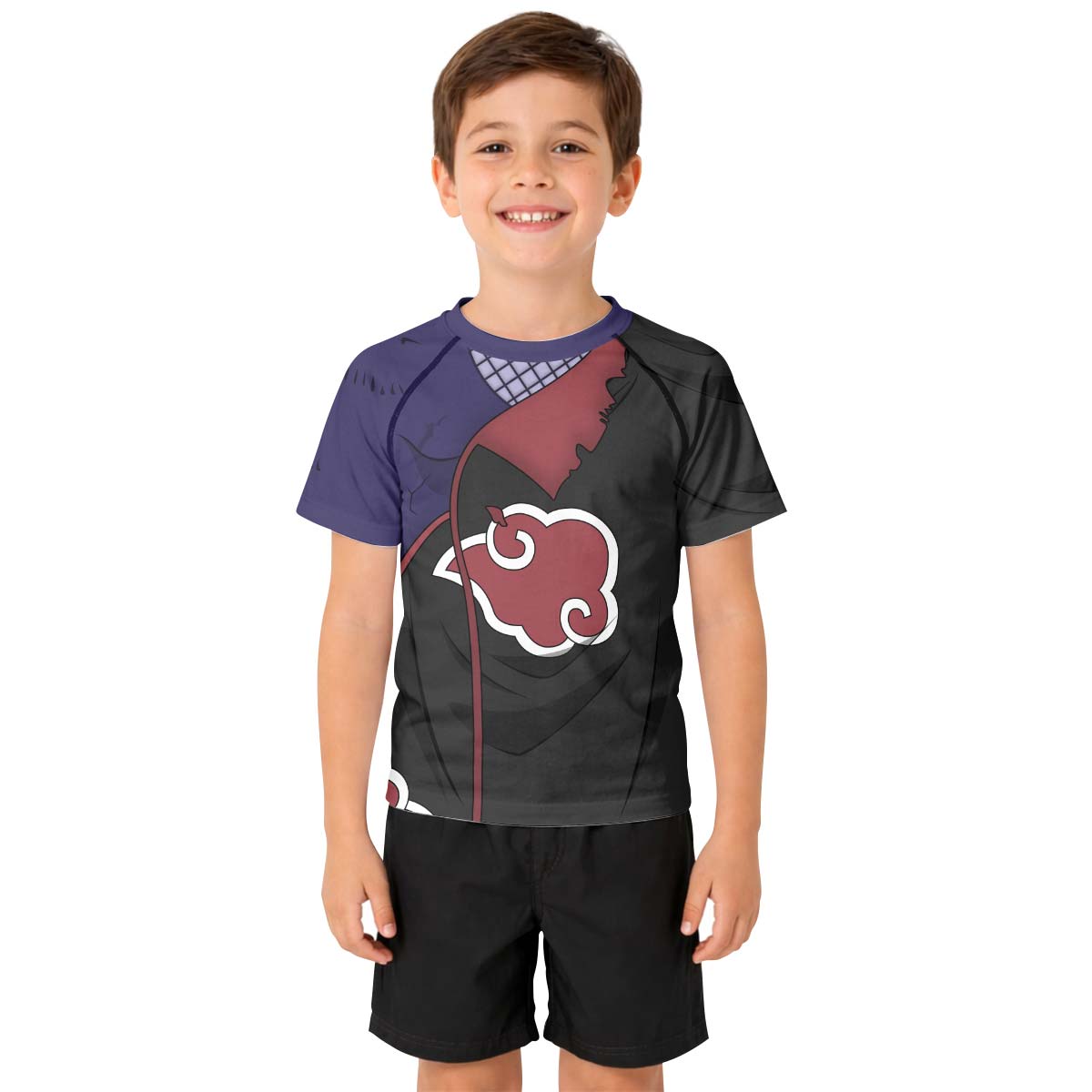 Naruto Akatsuki Uchiha Itachi Kid Rash Guard