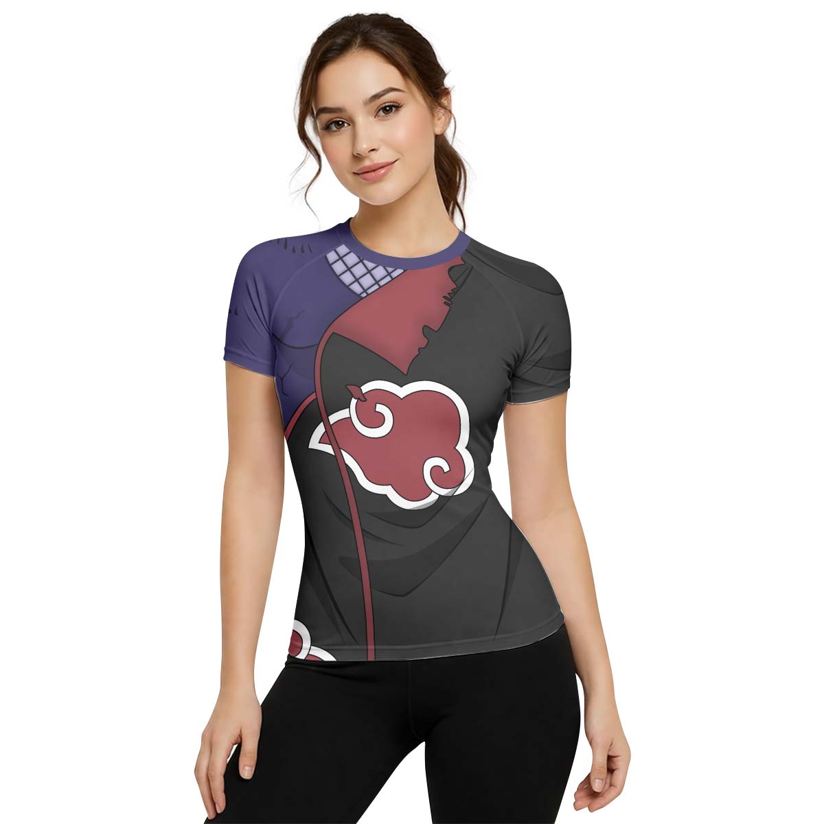 Naruto Akatsuki Uchiha Itachi Rash Guard