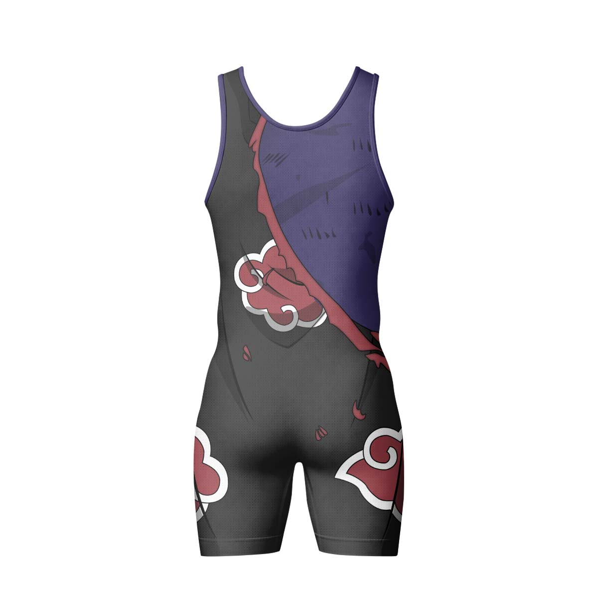 Naruto Akatsuki Uchiha Itachi Wrestling Singlet