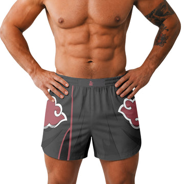 Naruto Akatsuki Grappling Shorts