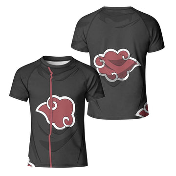 Naruto Akatsuki Kid Rash Guard
