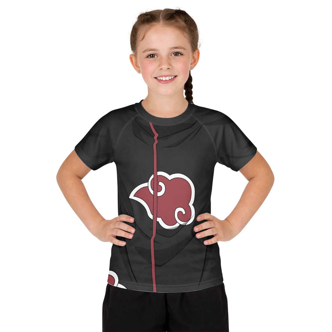 Naruto Akatsuki Kid Rash Guard
