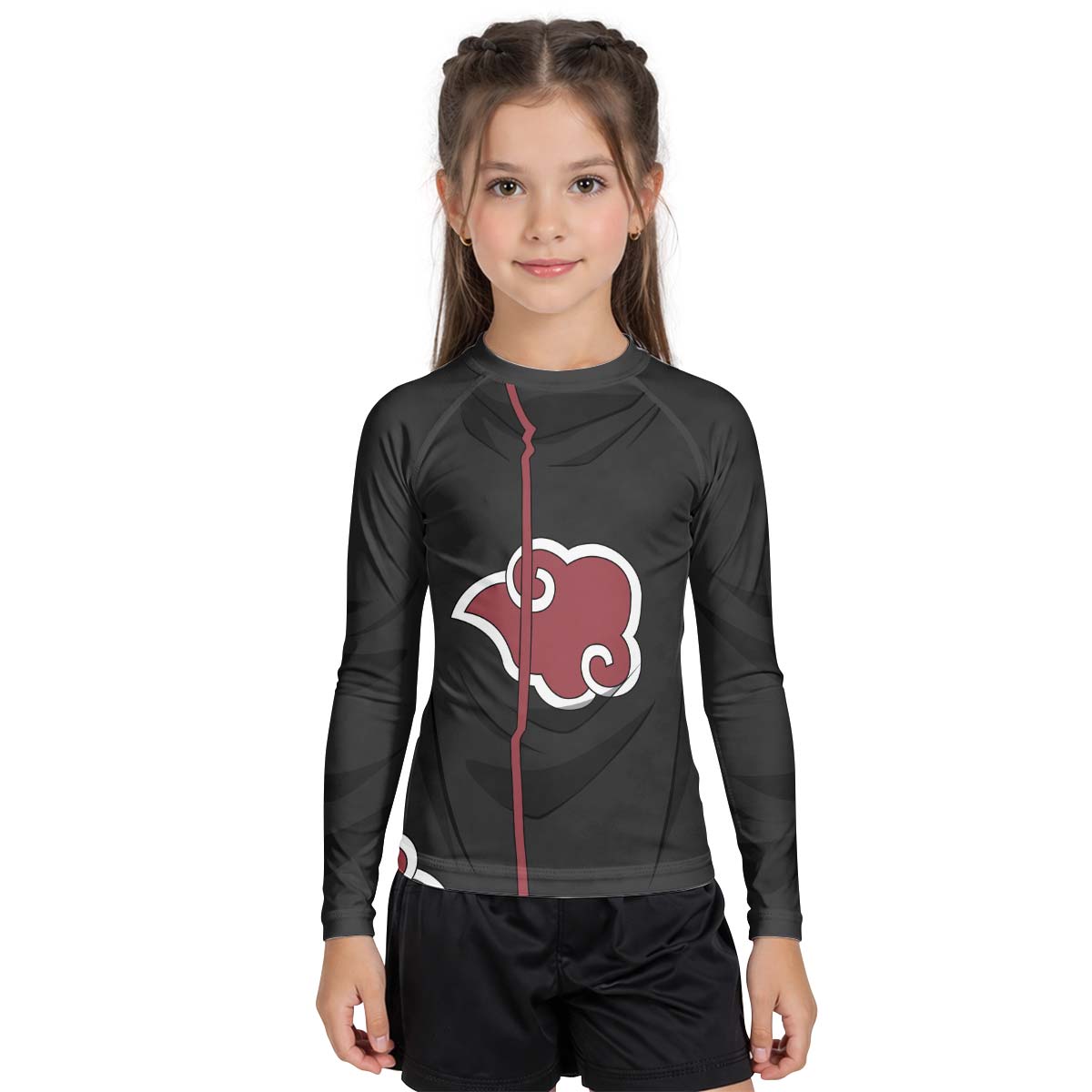 Naruto Akatsuki Kid Rash Guard