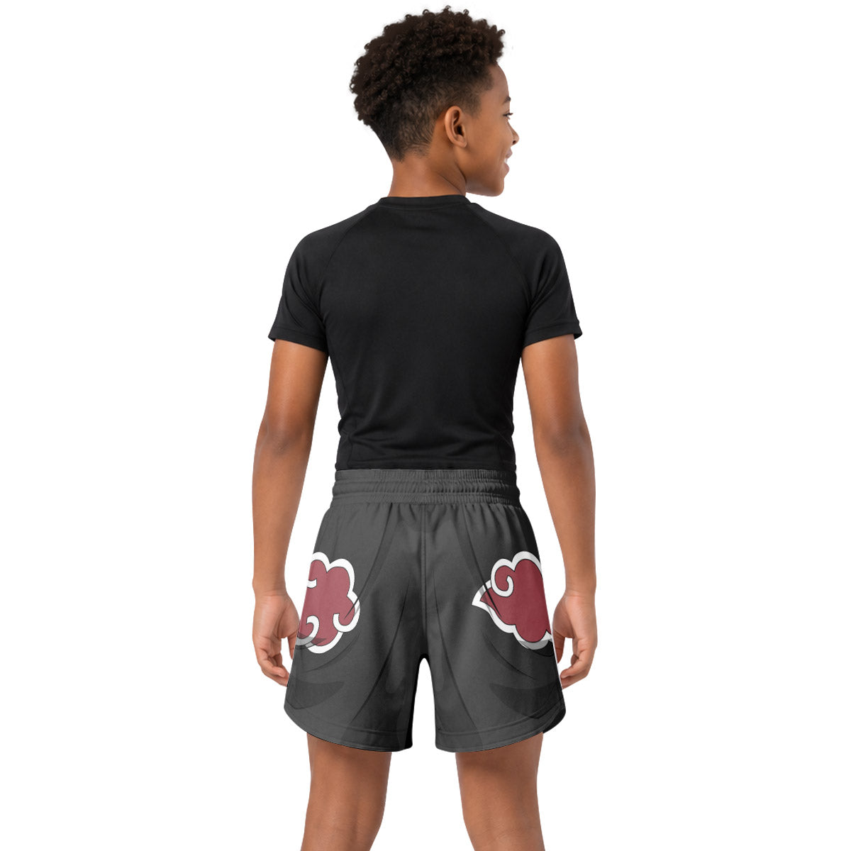 Naruto Akatsuki Kids Grappling Shorts
