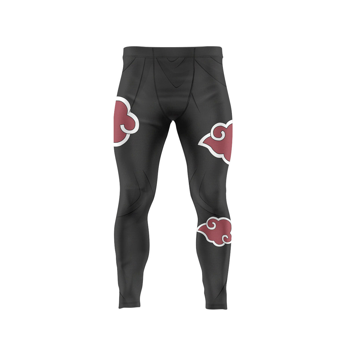  Naruto Akatsuki Men's Compression Leggings