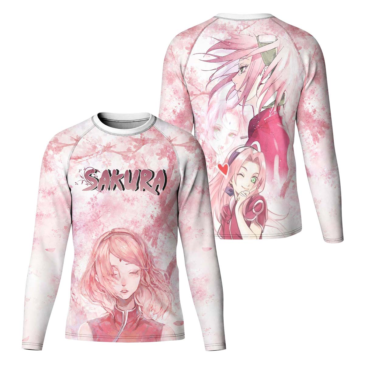 Naruto Haruno Sakura Kid Rash Guard