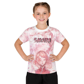  Naruto Haruno Sakura Kid Rash Guard
