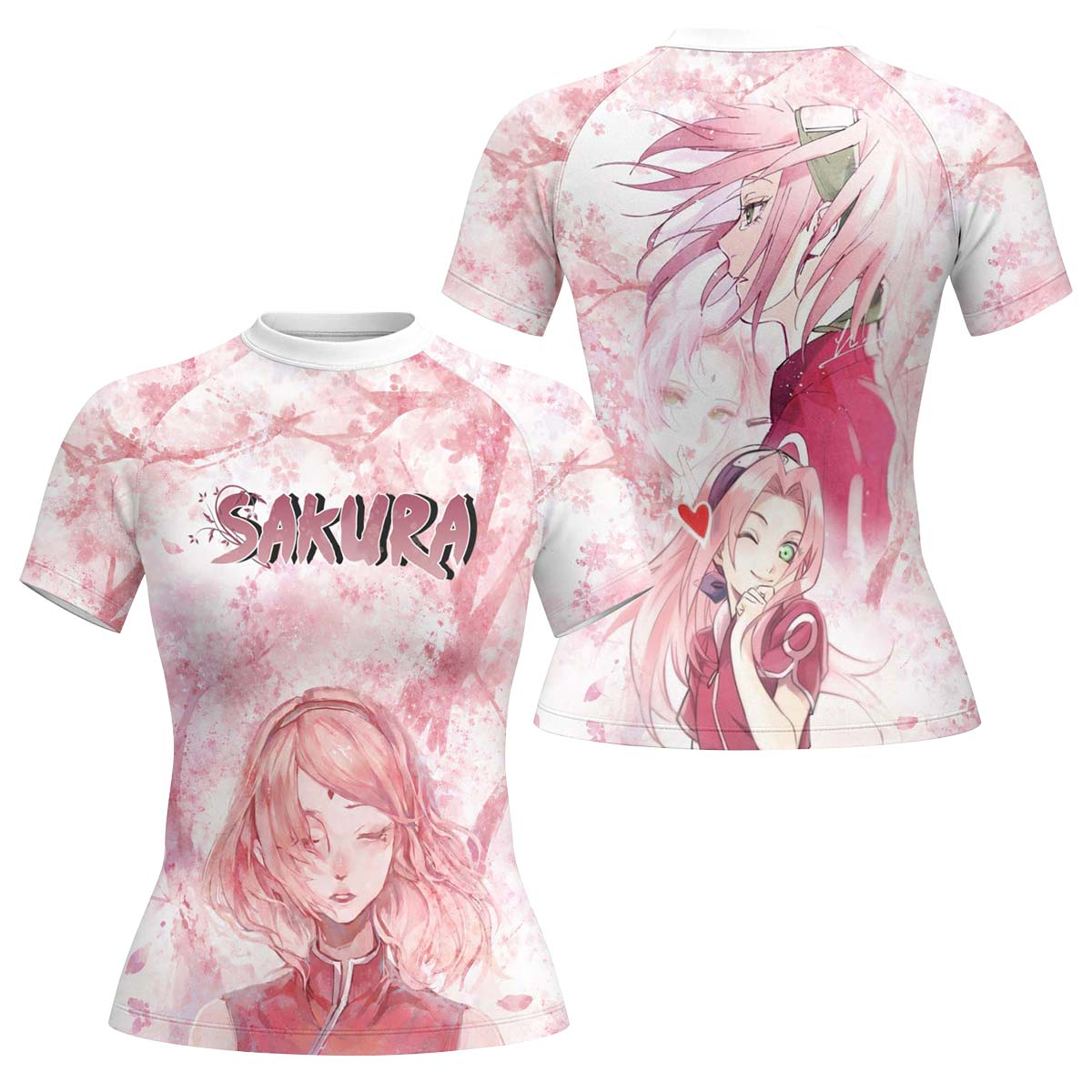 Naruto Haruno Sakura Rash Guard