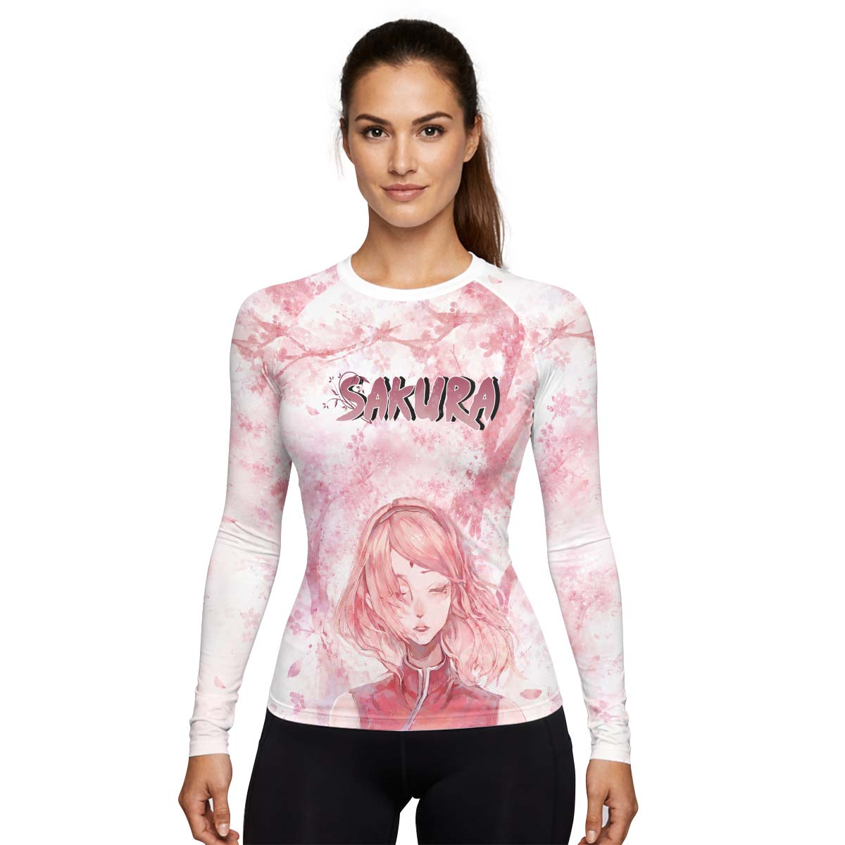  Naruto Haruno Sakura Rash Guard