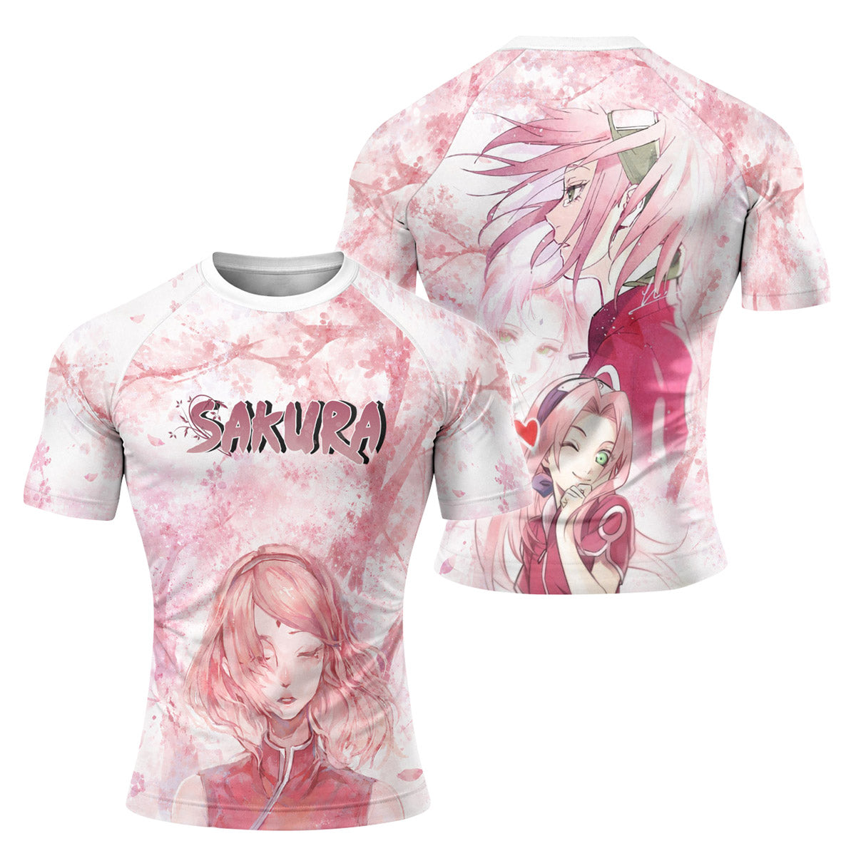 Naruto Haruno Sakura Rash Guard