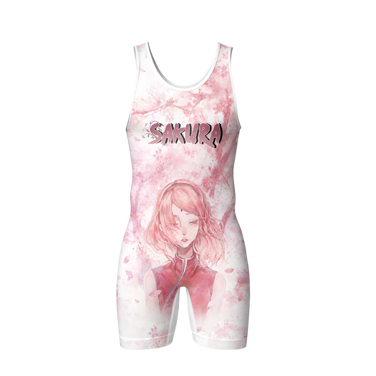  Naruto Haruno Sakura Wrestling Singlet