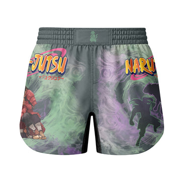  Naruto Hashirama Versus Madara Grappling Shorts