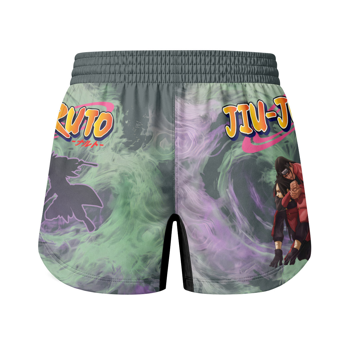  Naruto Hashirama Versus Madara Grappling Shorts