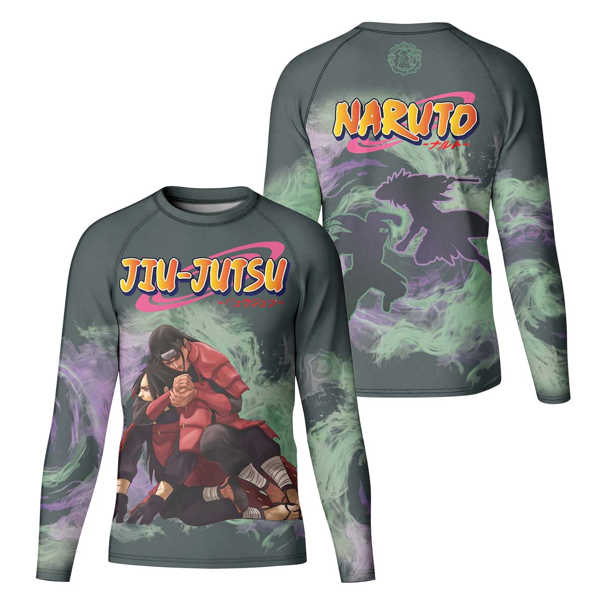 Naruto Hashirama Versus Madara Kids Rash Guard