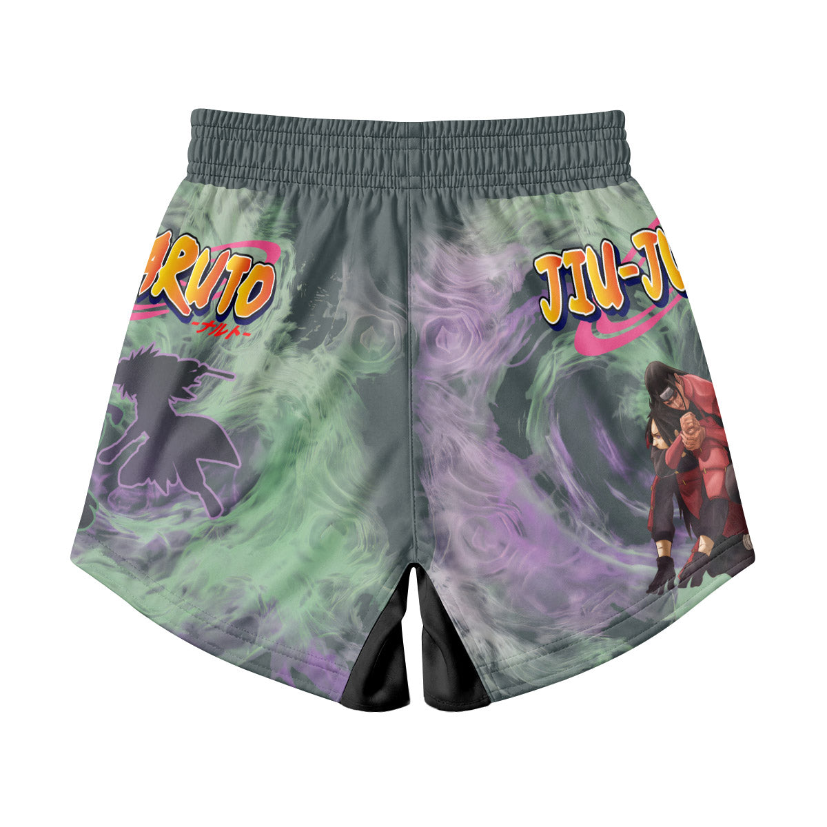Naruto Hashirama Versus Madara Kids Grappling Shorts