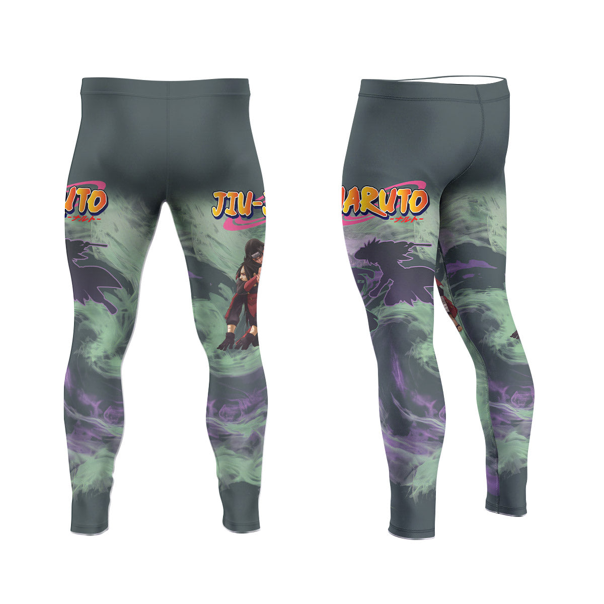  Naruto Hashirama Versus Madara Men's Compression Leggings
