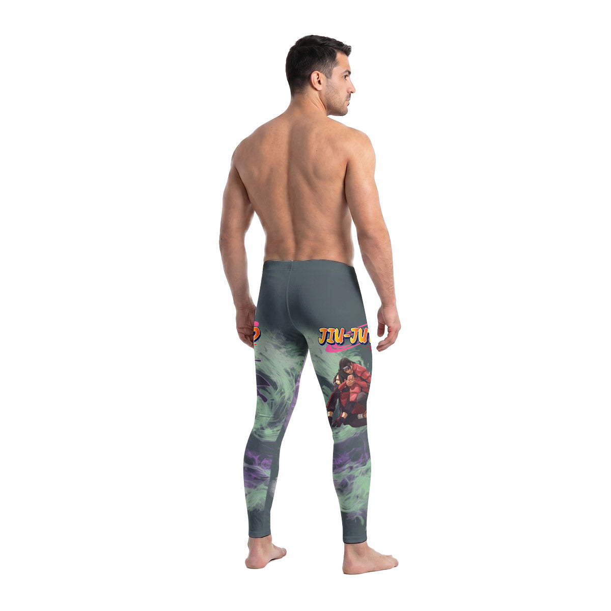  Naruto Hashirama Versus Madara Men's Compression Leggings