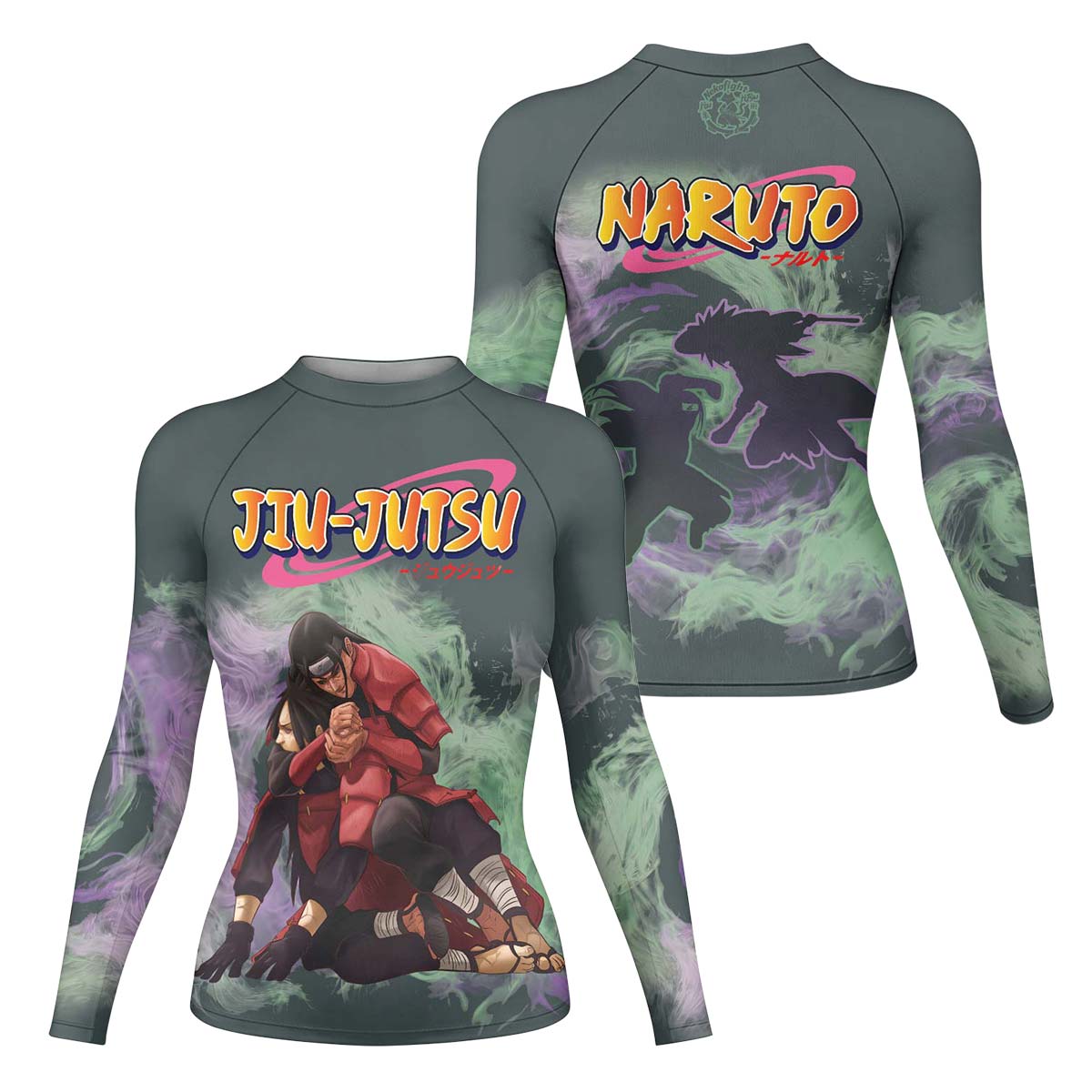  Naruto Hashirama Versus Madara Rash Guard