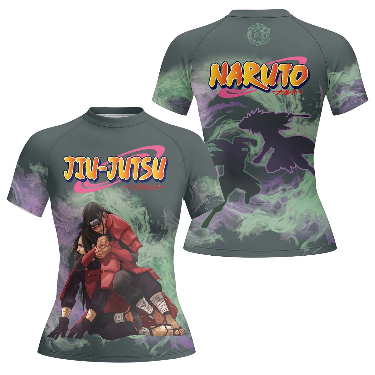 Naruto Hashirama Versus Madara Rash Guard