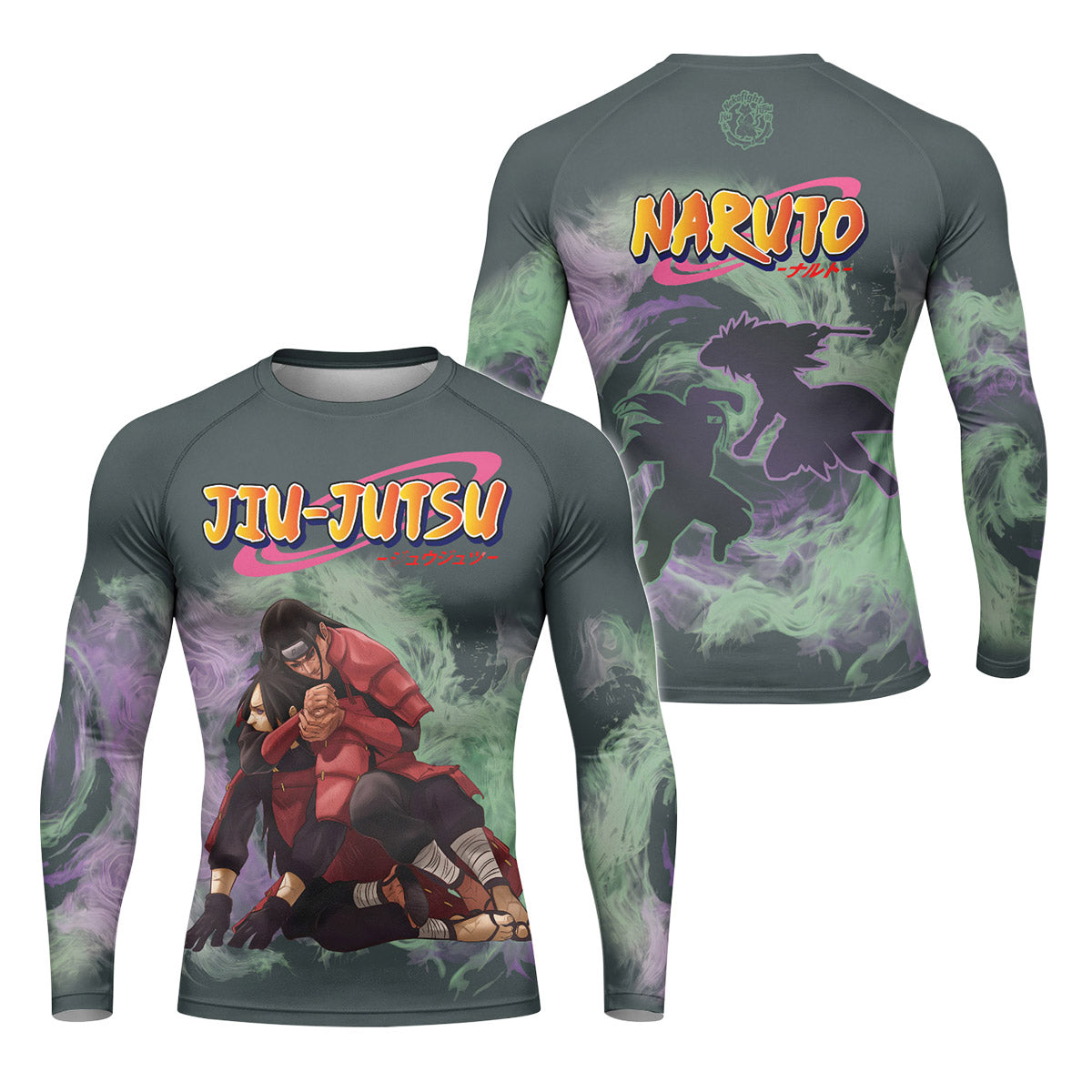 Naruto Hashirama Versus Madara Rash Guard