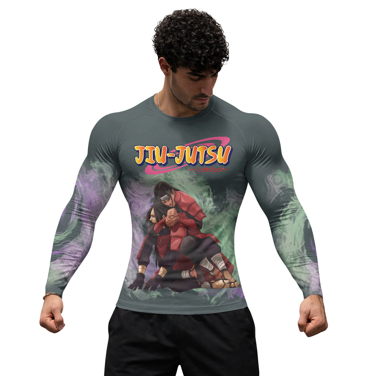 Naruto Hashirama Versus Madara Rash Guard