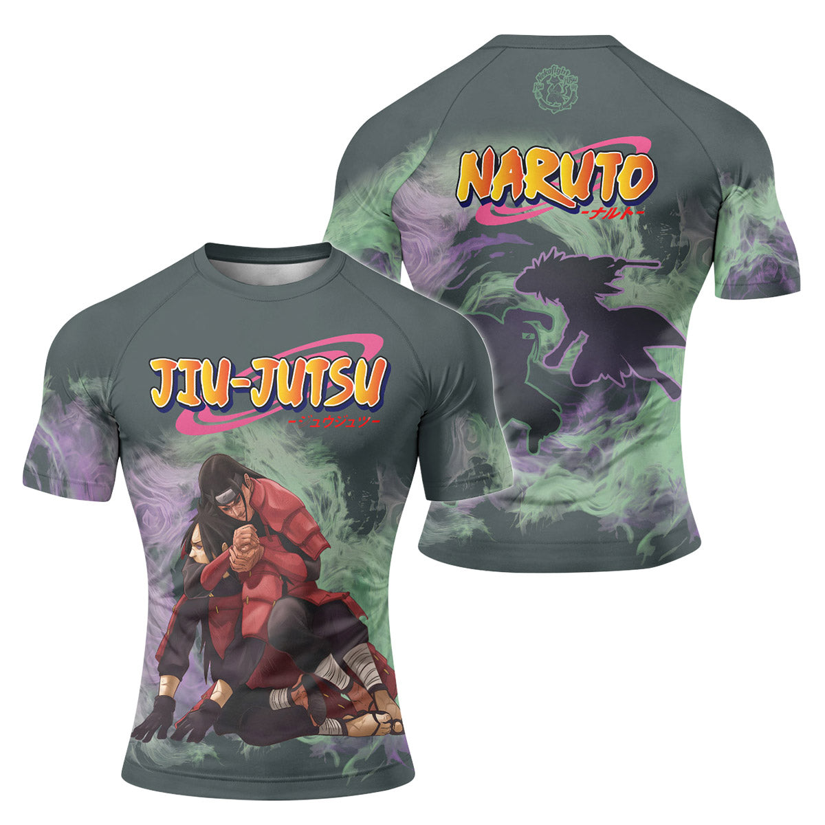 Naruto Hashirama Versus Madara Rash Guard