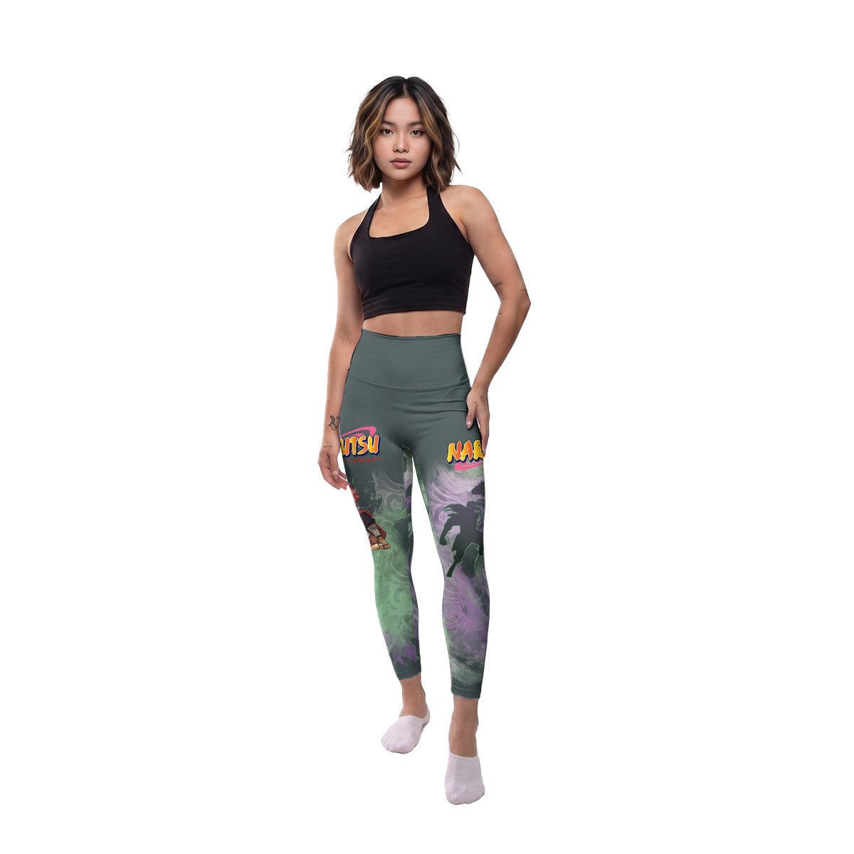  Naruto Hashirama Versus Madara Women's Leggings