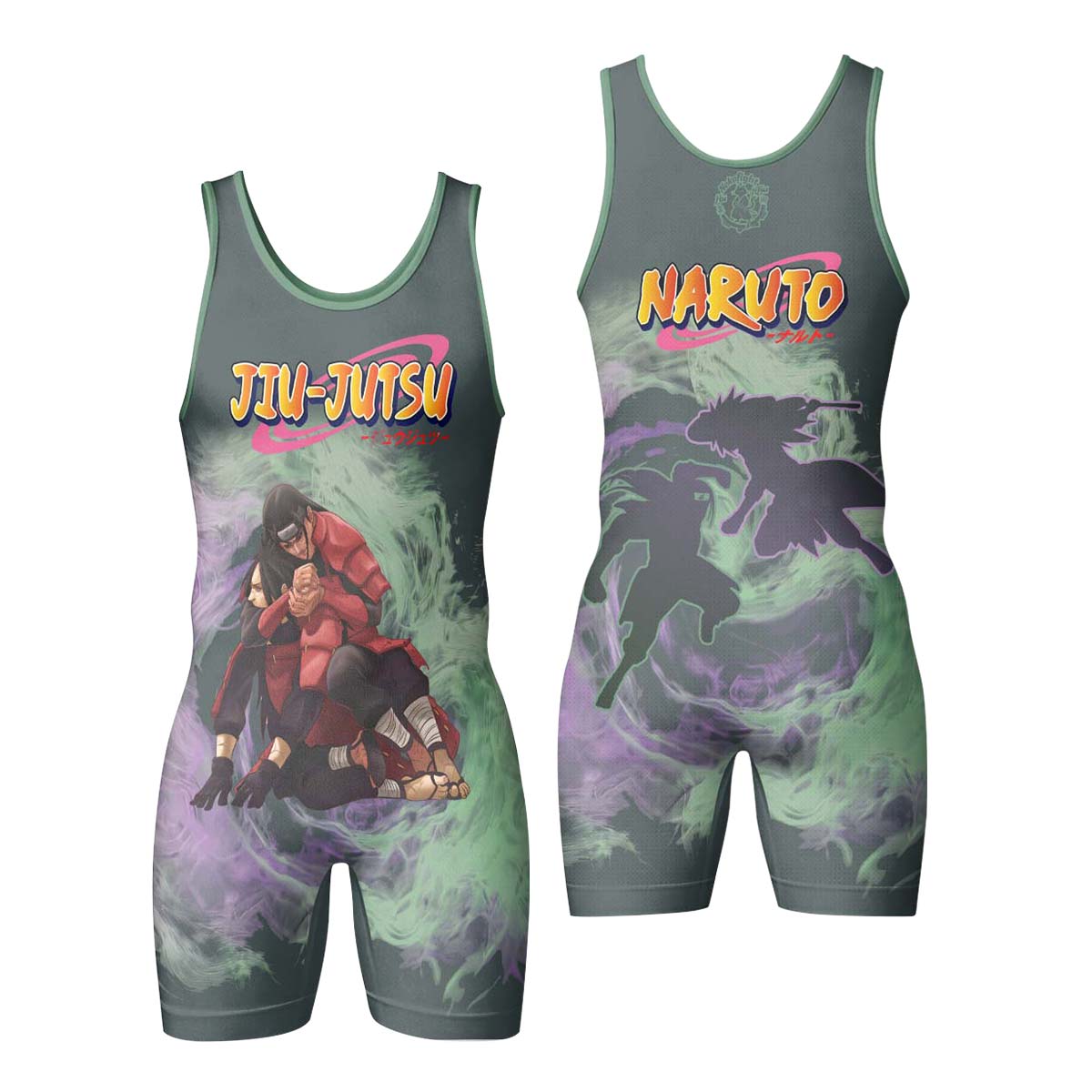 Naruto Hashirama Versus Madara Wrestling Singlet