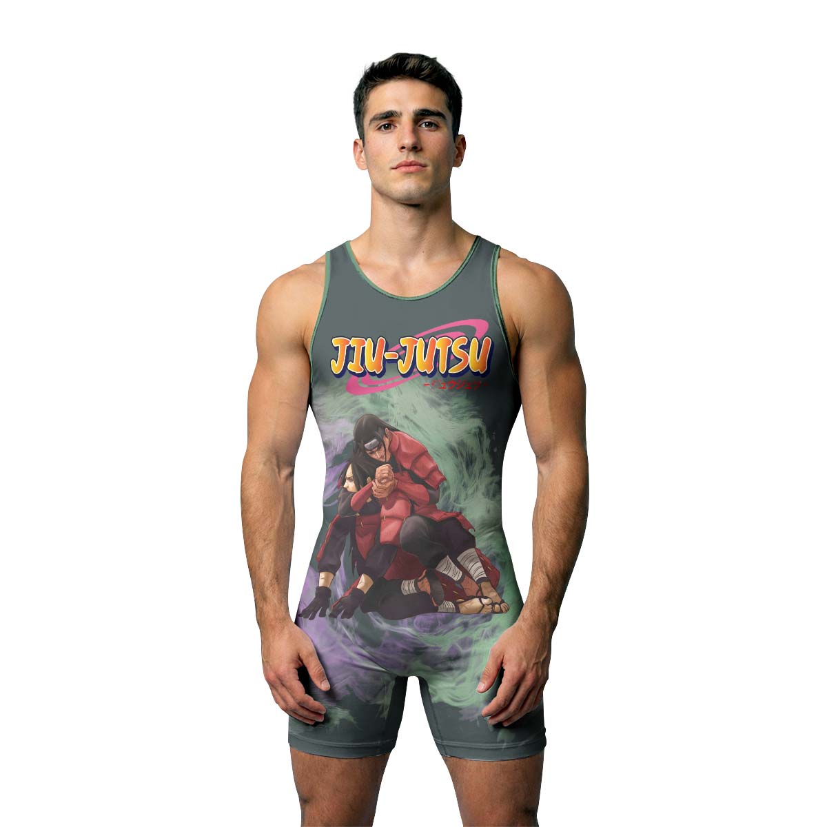 Naruto Hashirama Versus Madara Wrestling Singlet