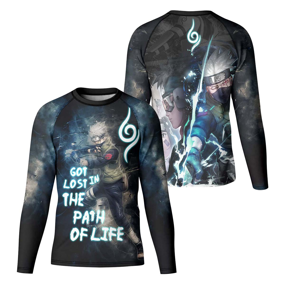 Naruto Hatake Kakashi Kid Rash Guard