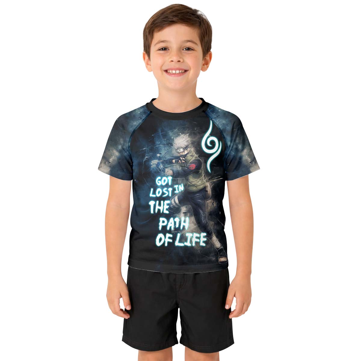  Naruto Hatake Kakashi Kid Rash Guard