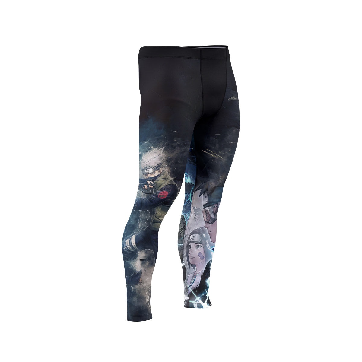  Naruto Hatake Kakashi Men's Compression Leggings