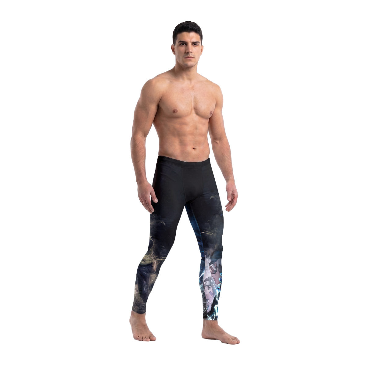  Naruto Hatake Kakashi Men's Compression Leggings