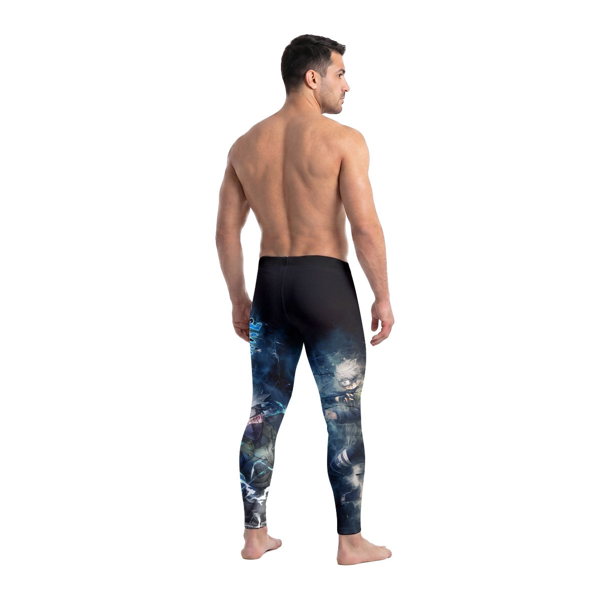  Naruto Hatake Kakashi Men's Compression Leggings