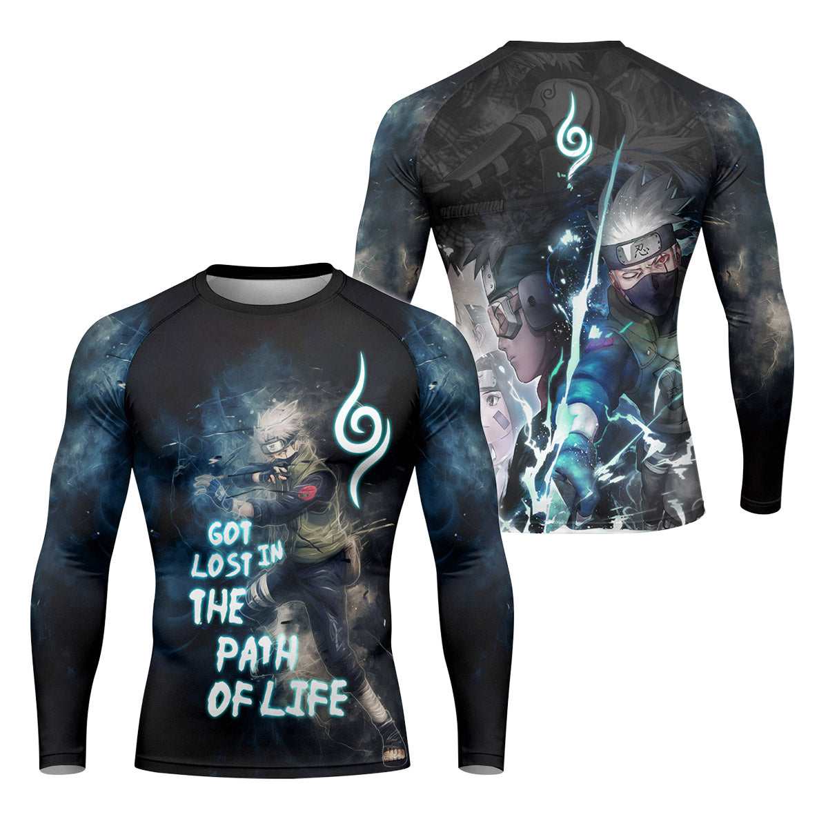 Naruto Hatake Kakashi Rash Guard