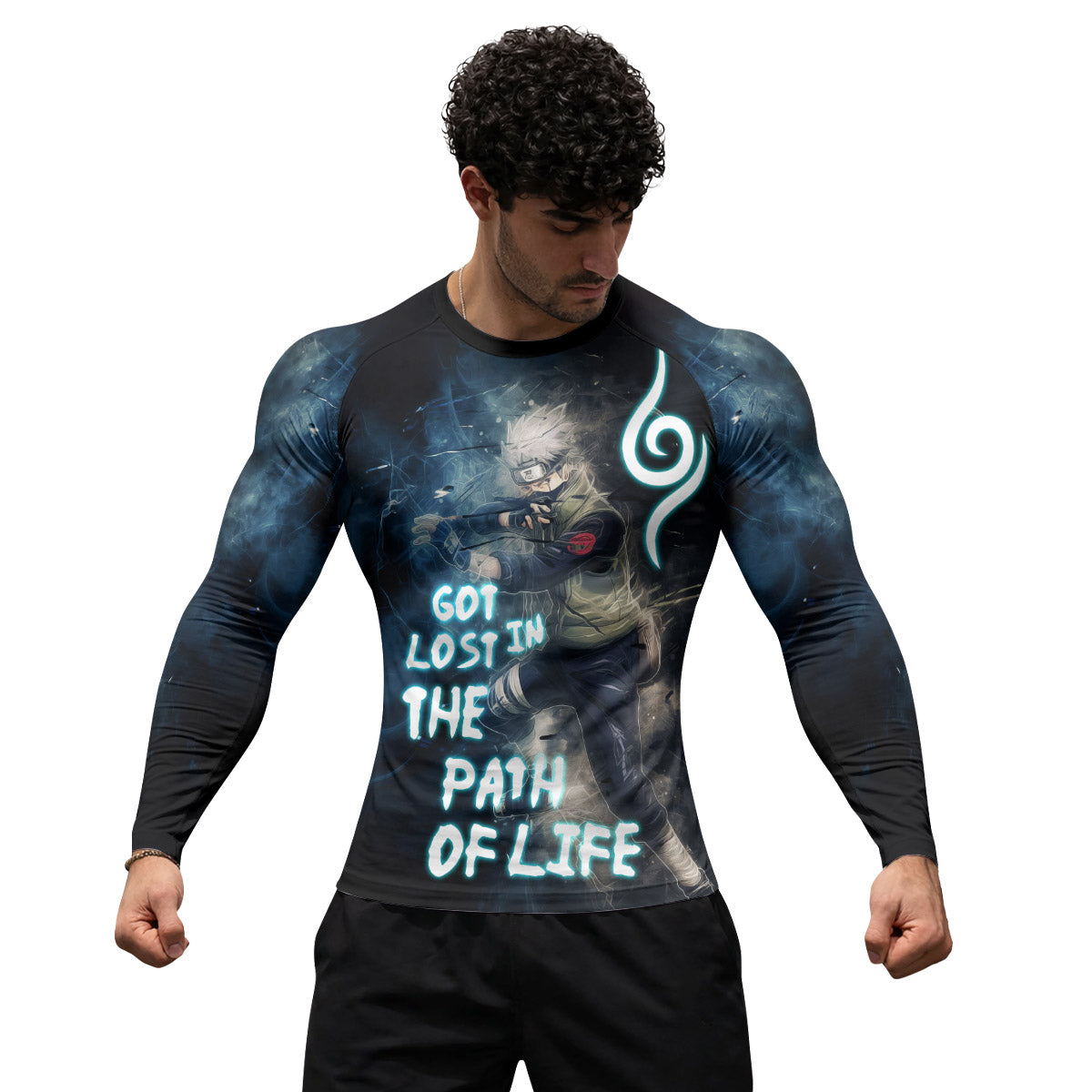 Naruto Hatake Kakashi Rash Guard