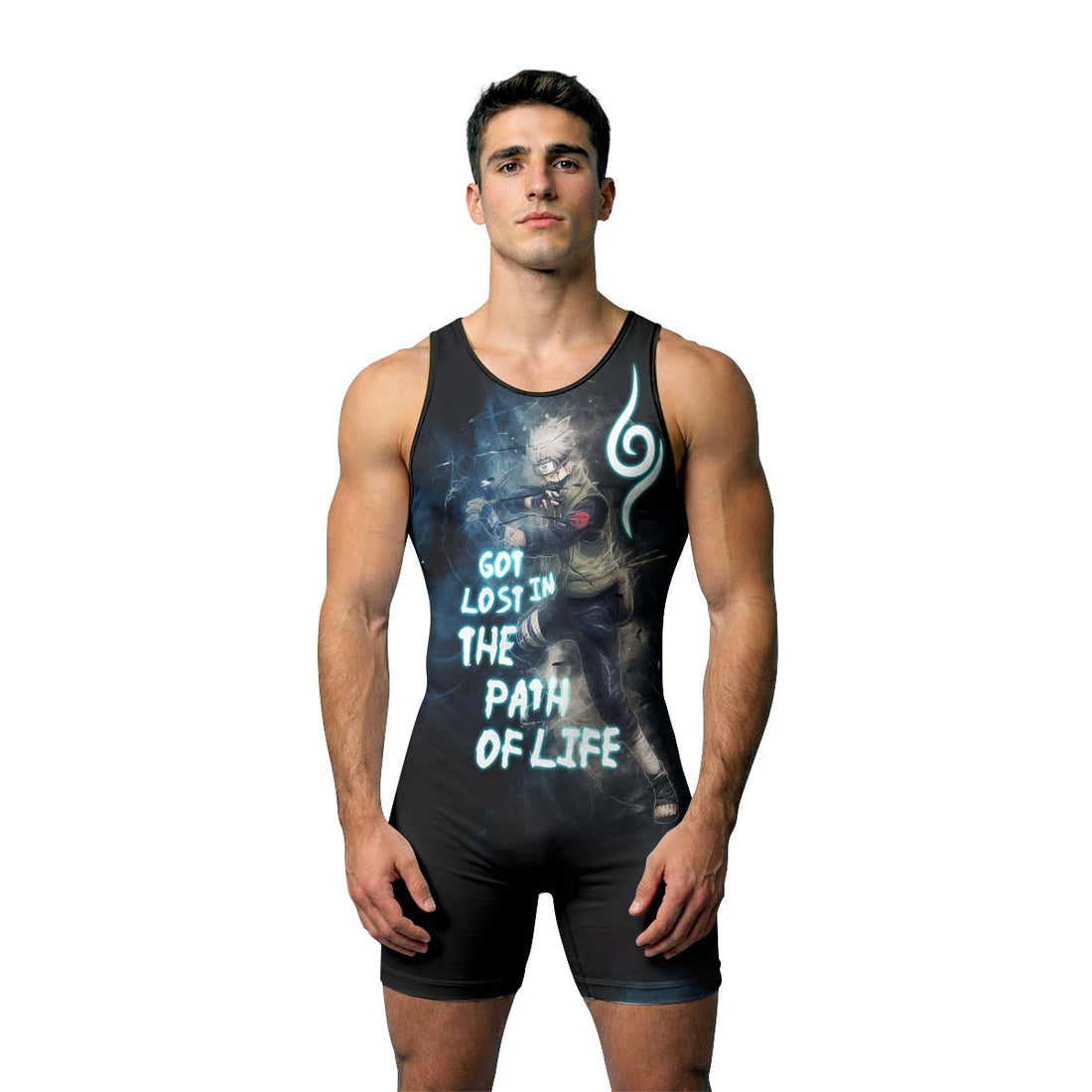  Naruto Hatake Kakashi Wrestling Singlet