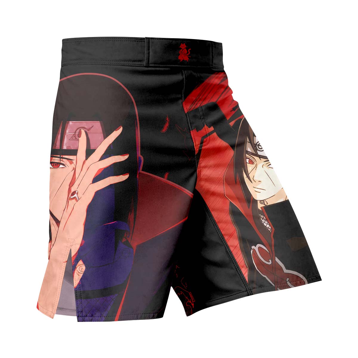  Naruto Itachi Akatsuki Fight Shorts