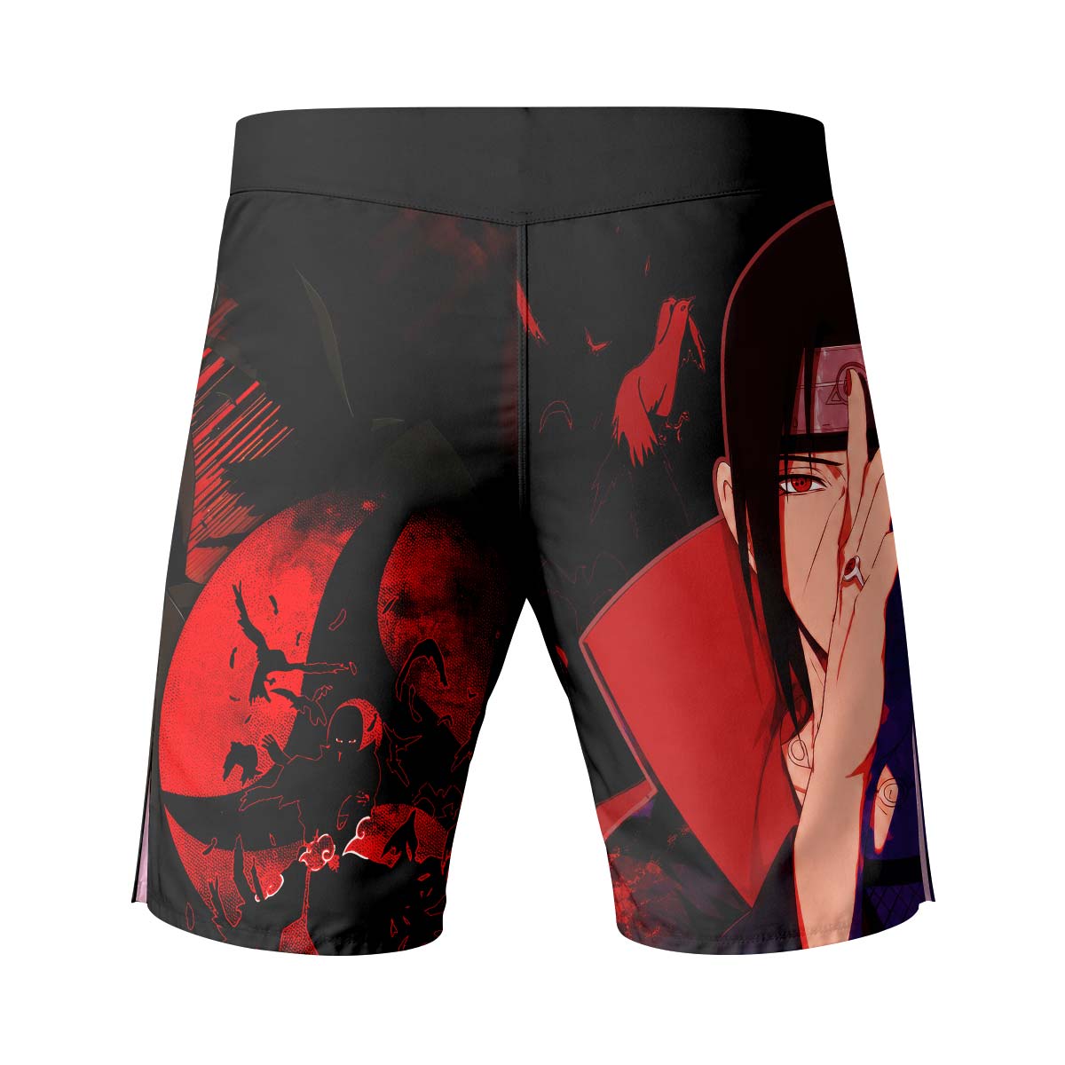  Naruto Itachi Akatsuki Fight Shorts